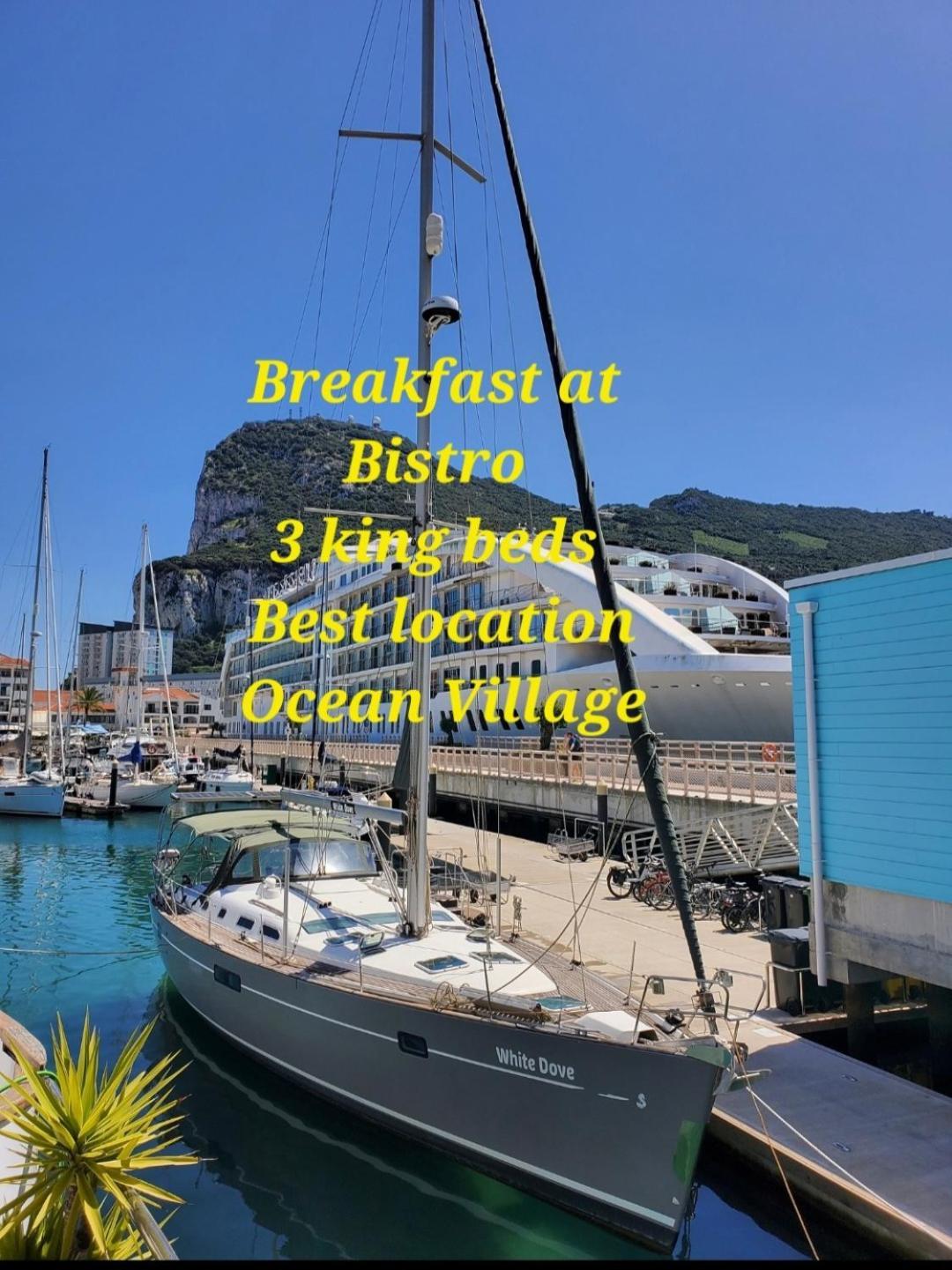 Luxury Yacht Stay "White Dove" Sleeps 6 지브롤터 외부 사진